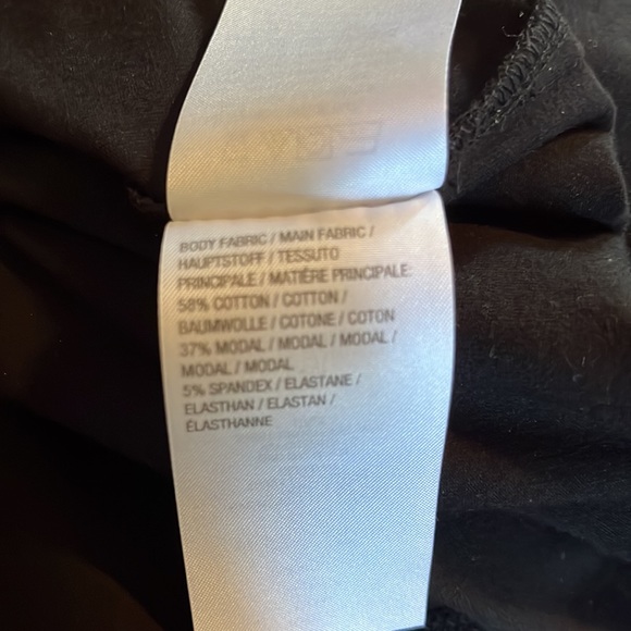 Black short sleeve dress. Size XL - Picture 6 of 9